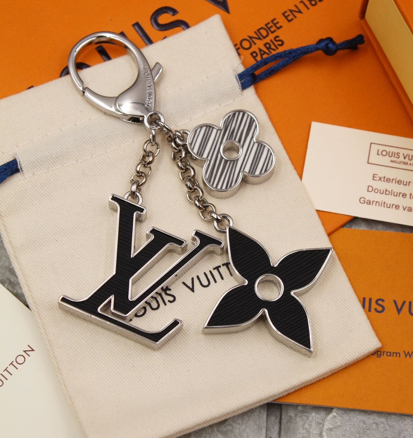 Lv keychain