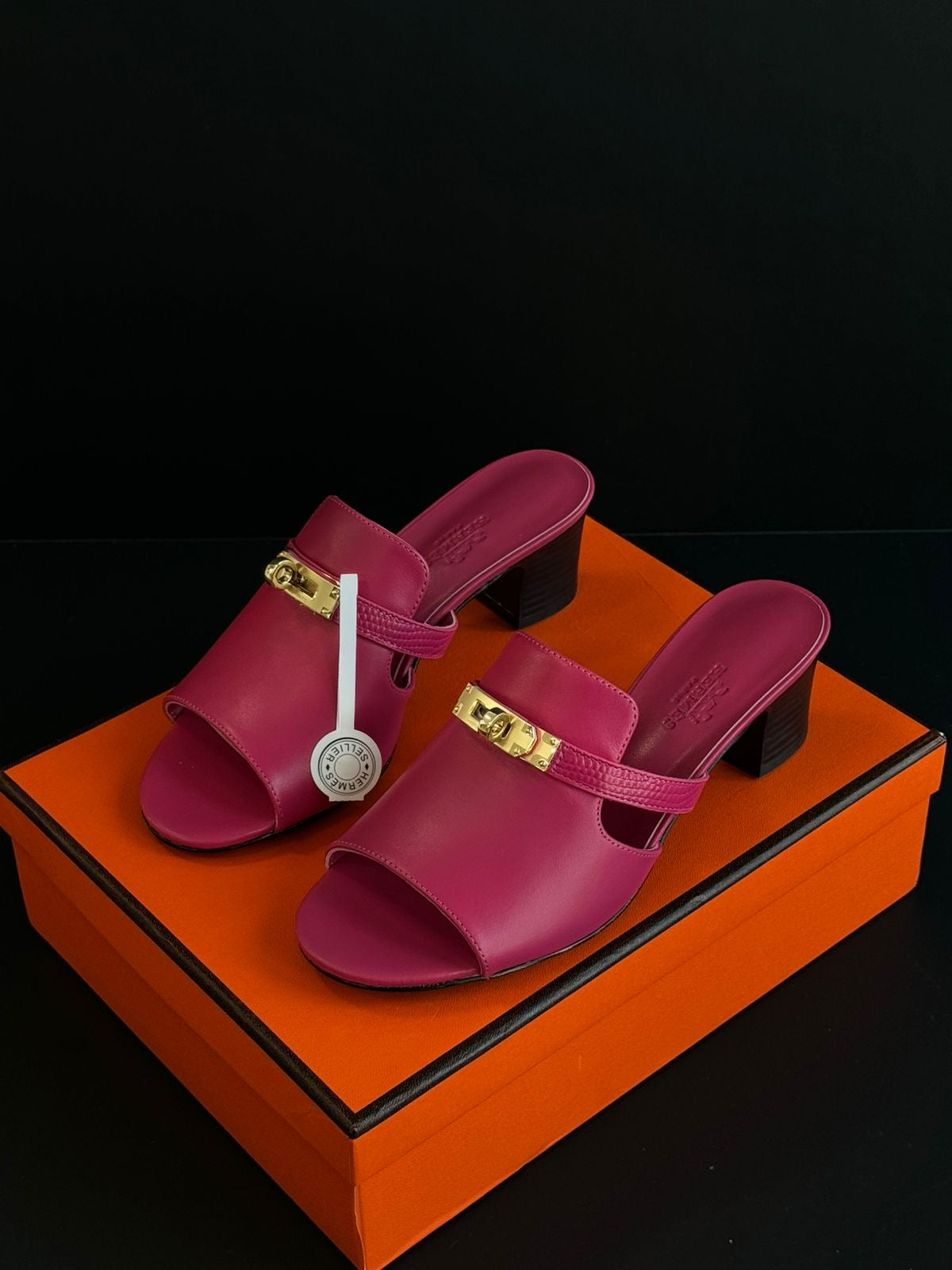 Hermes sandals heels