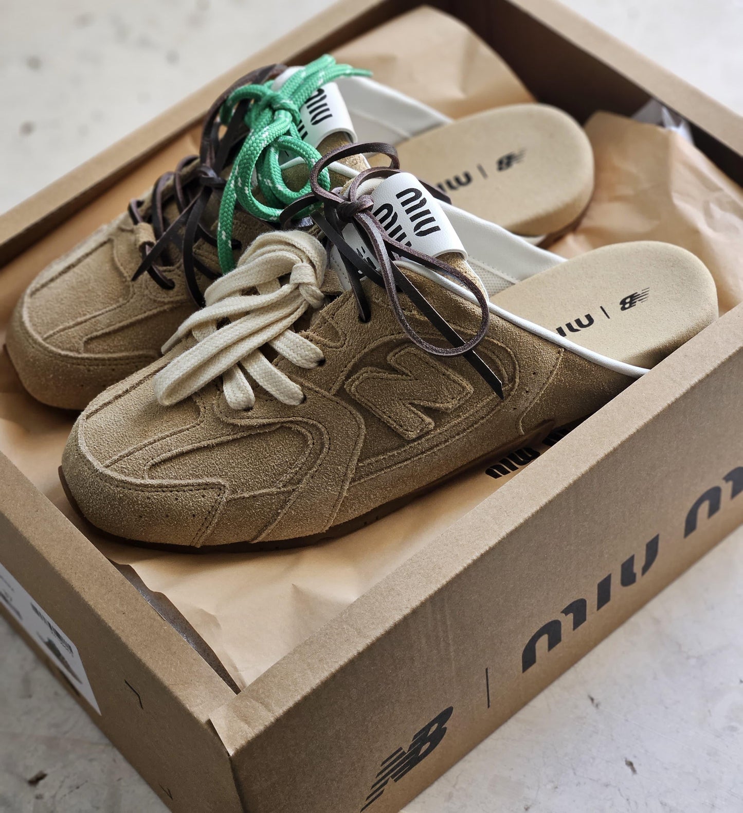 Miu miu x new balanace mules - sneakers