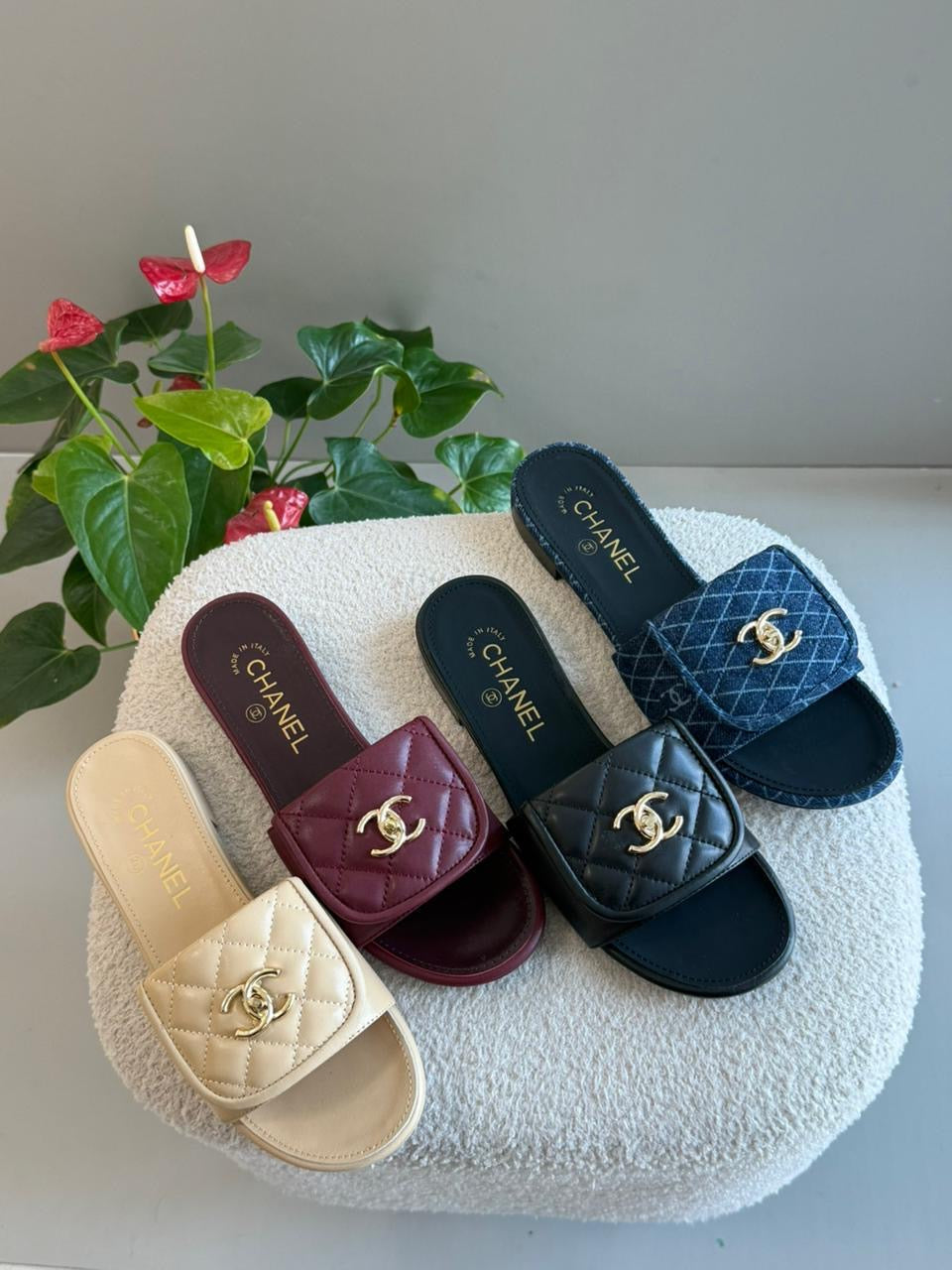 Chanel slippers