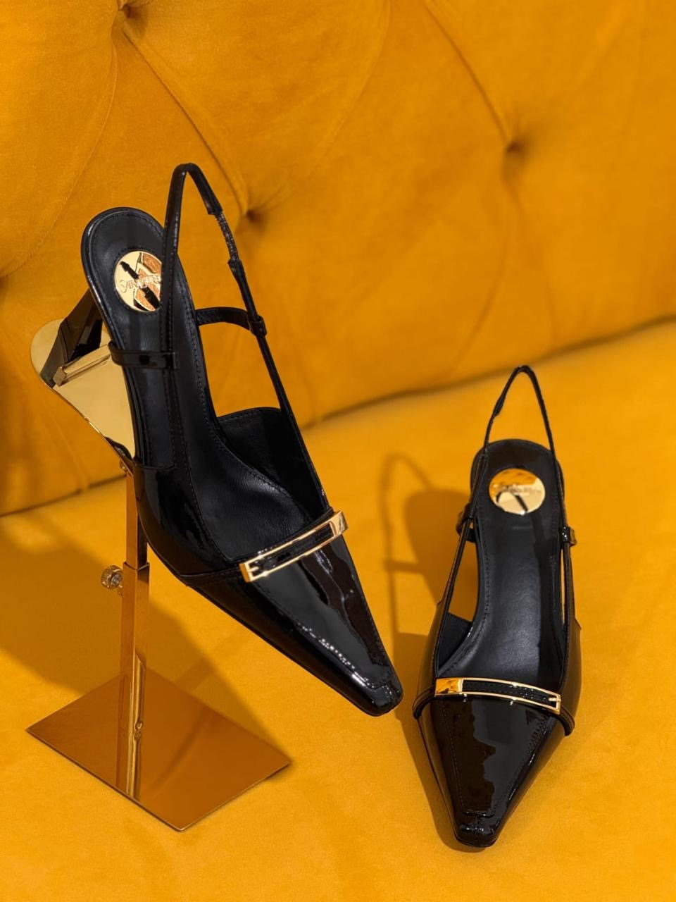 Ysl sandals heels