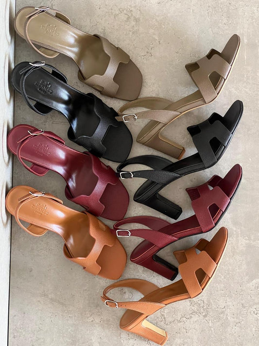 Hermes sandals heels