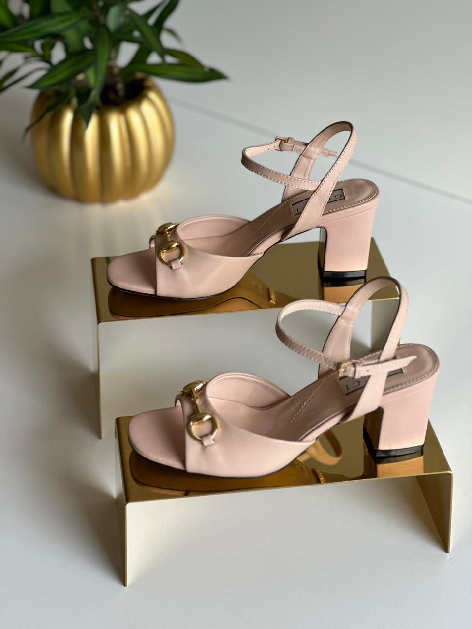 Gcci sandals heels