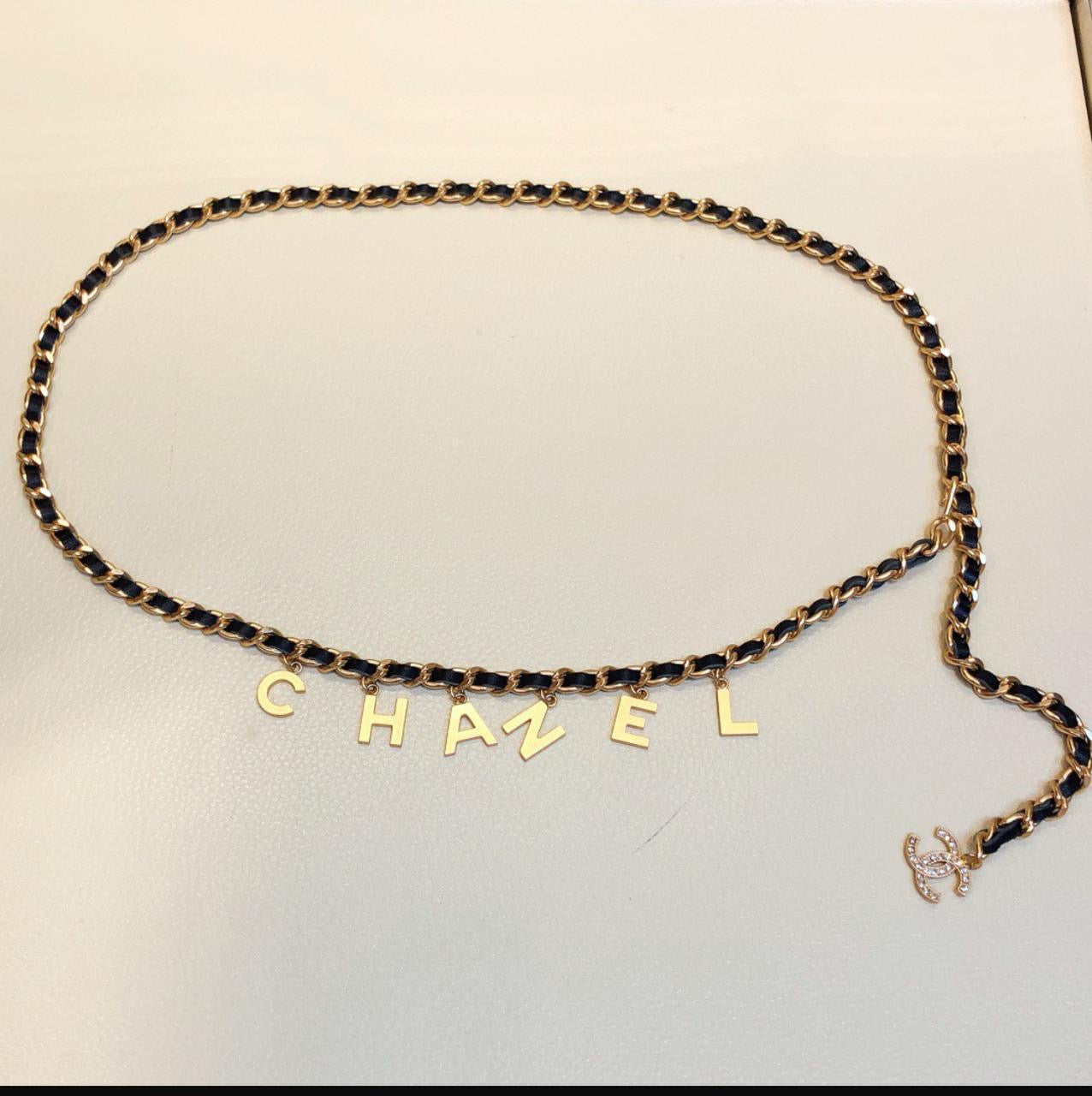Chanel belt - chain belt