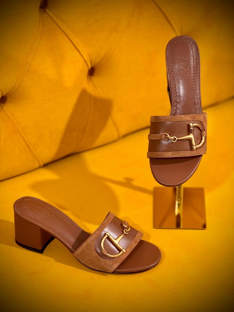 Gucci sandals heels