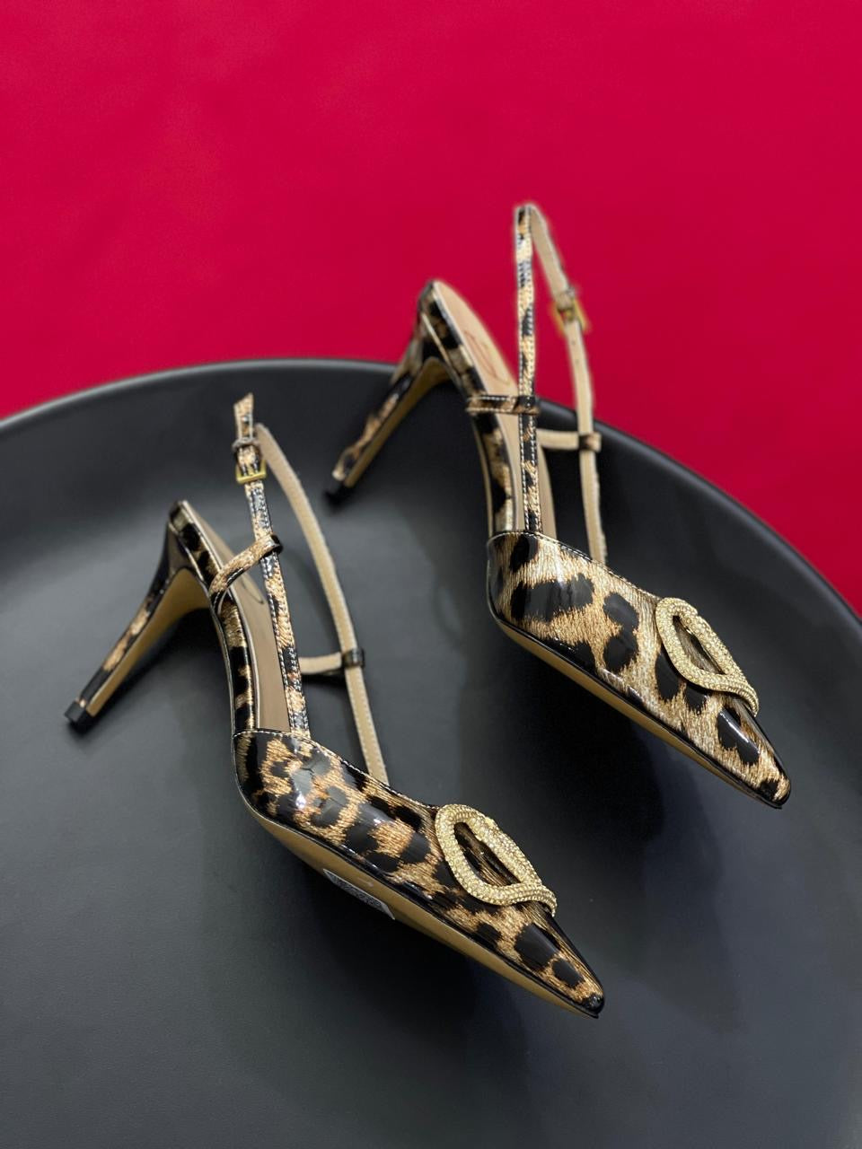 Valentino heels leopard