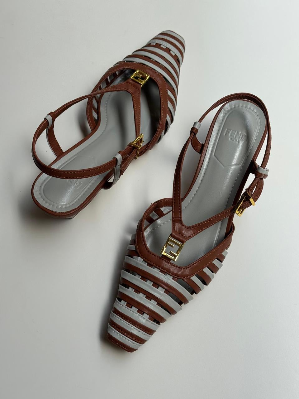 Fendi heels - low heels