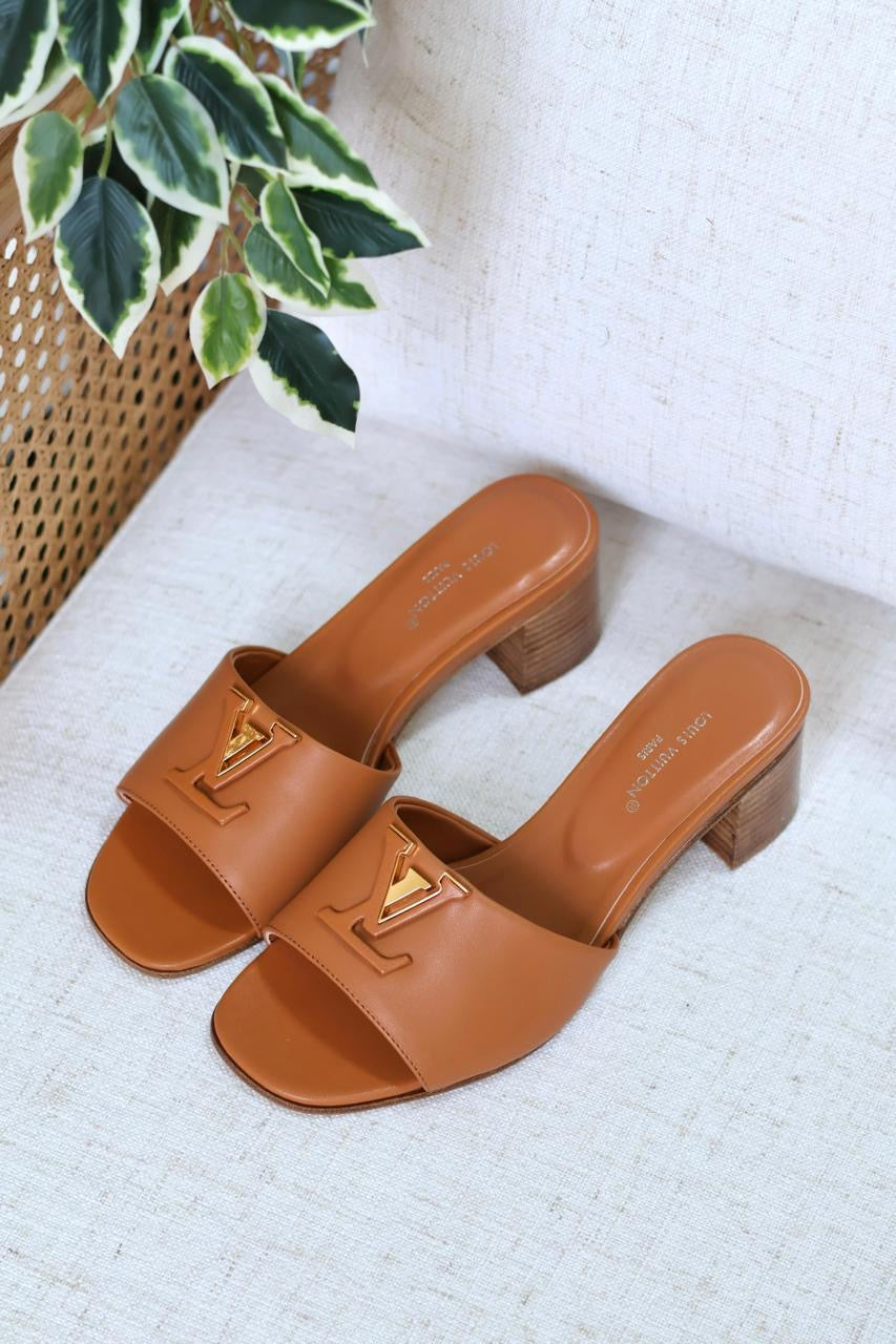 Lv sandals heels