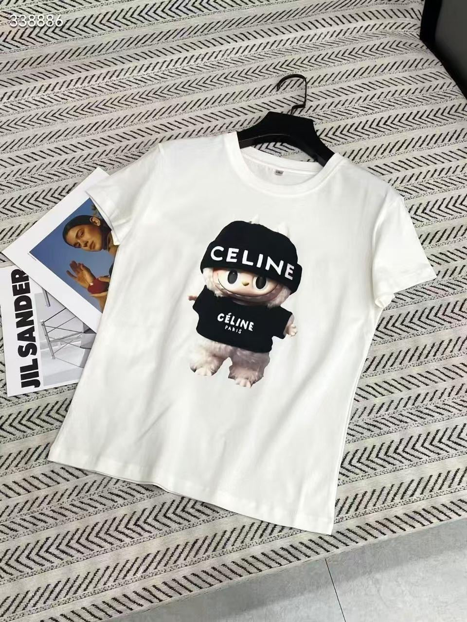 Labubu celine & prada Tshirt