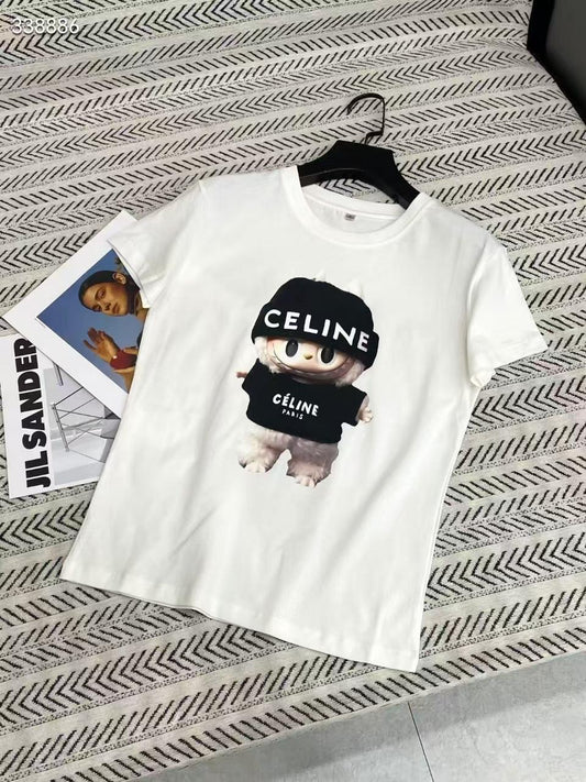 Labubu celine & prada Tshirt