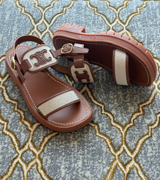 Celine sandals.