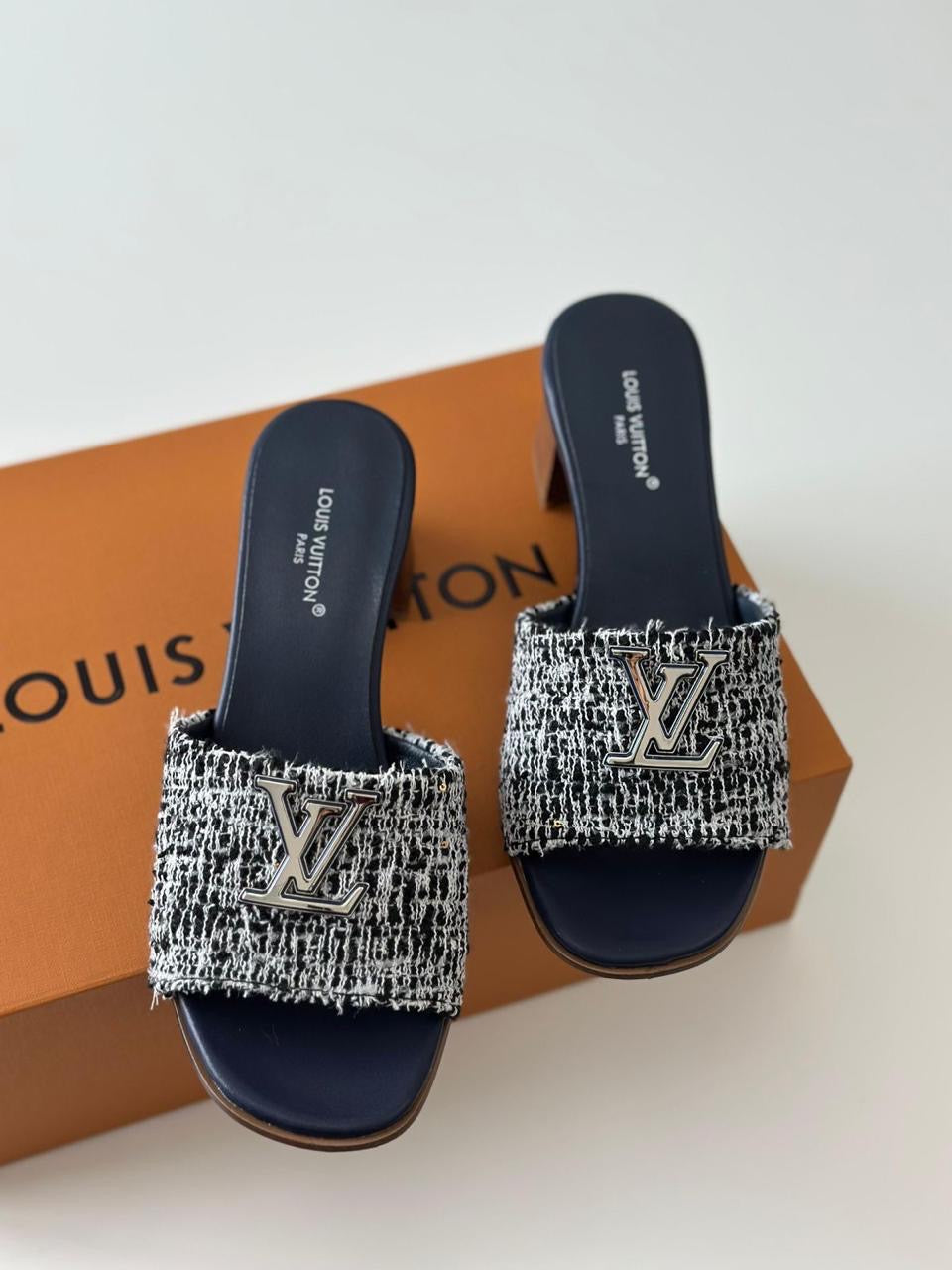 Lv sandals heels