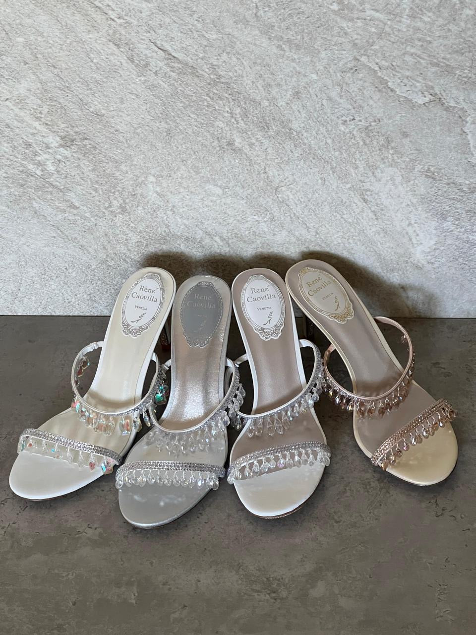 Rene caovilla sandals heels