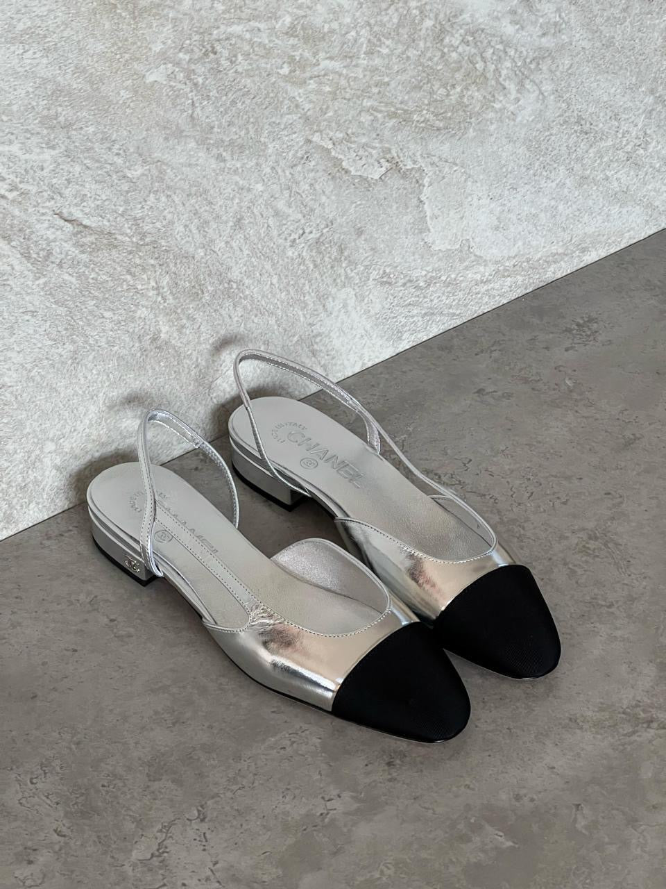 Chanel heels - low heels