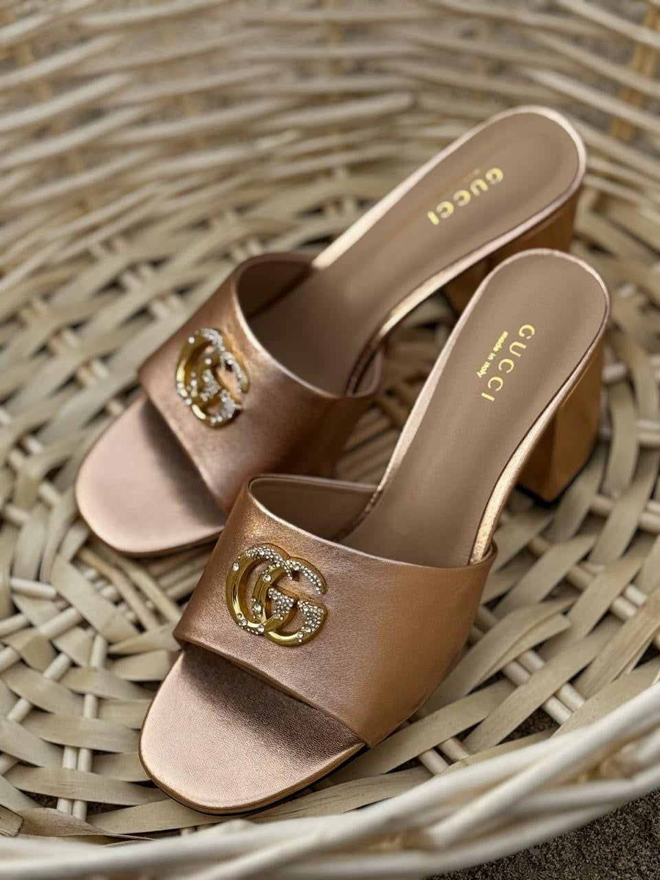 Gucci sandals heels