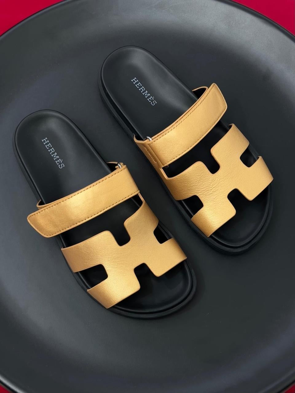 Hermes slippers chypre