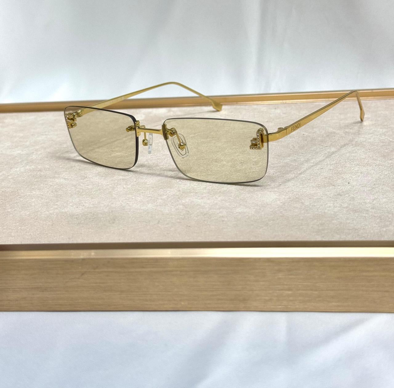 Collection of transparent sunglasses