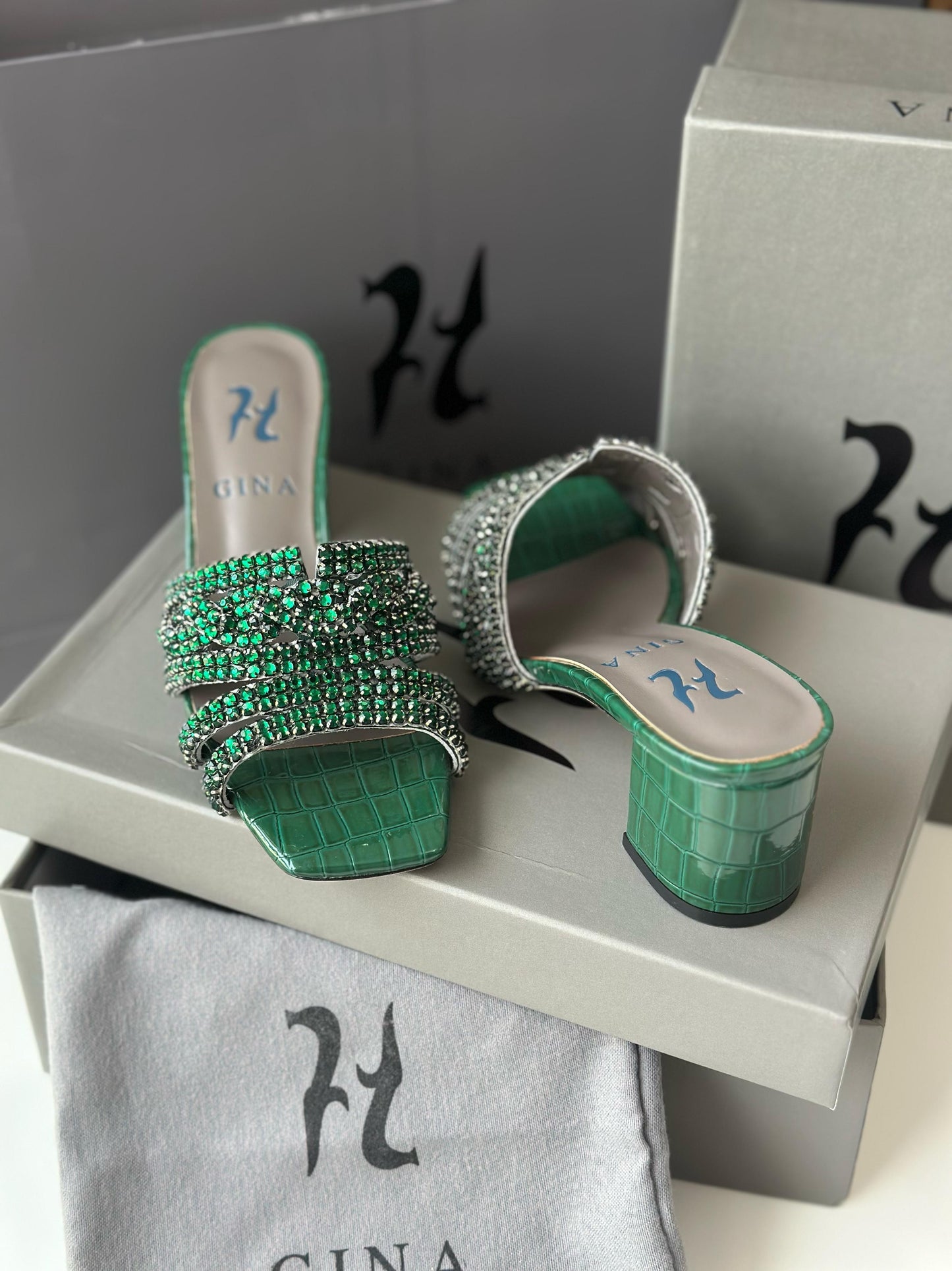Gina sandals heels 6 cm