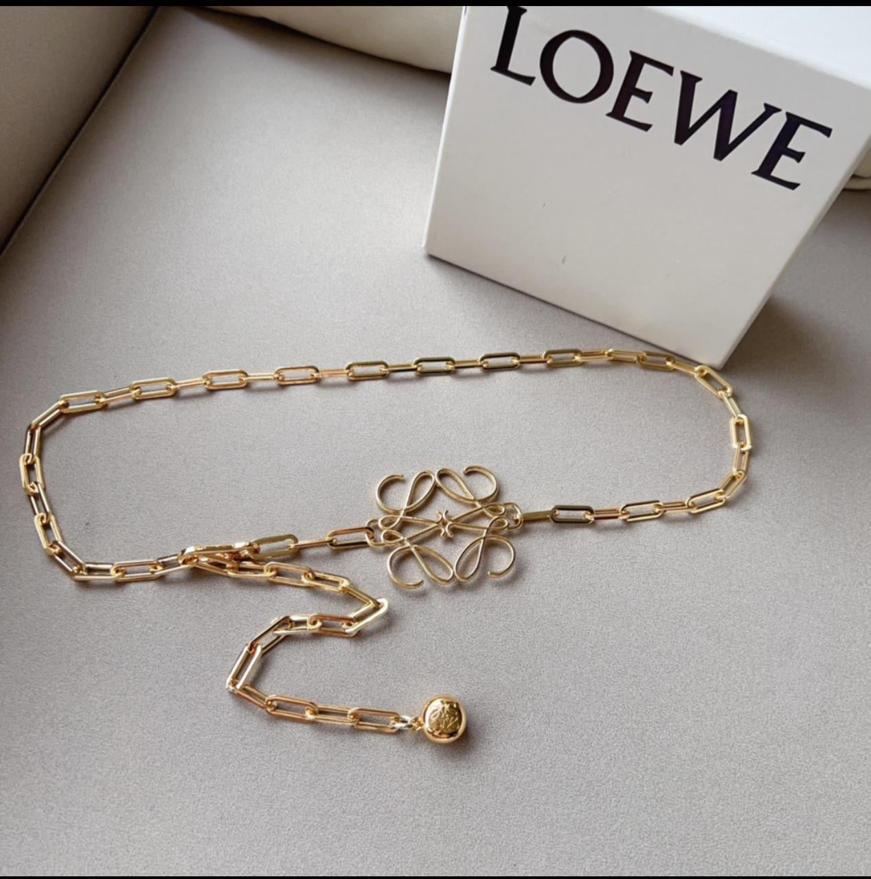 Loewe belt - chain belt
