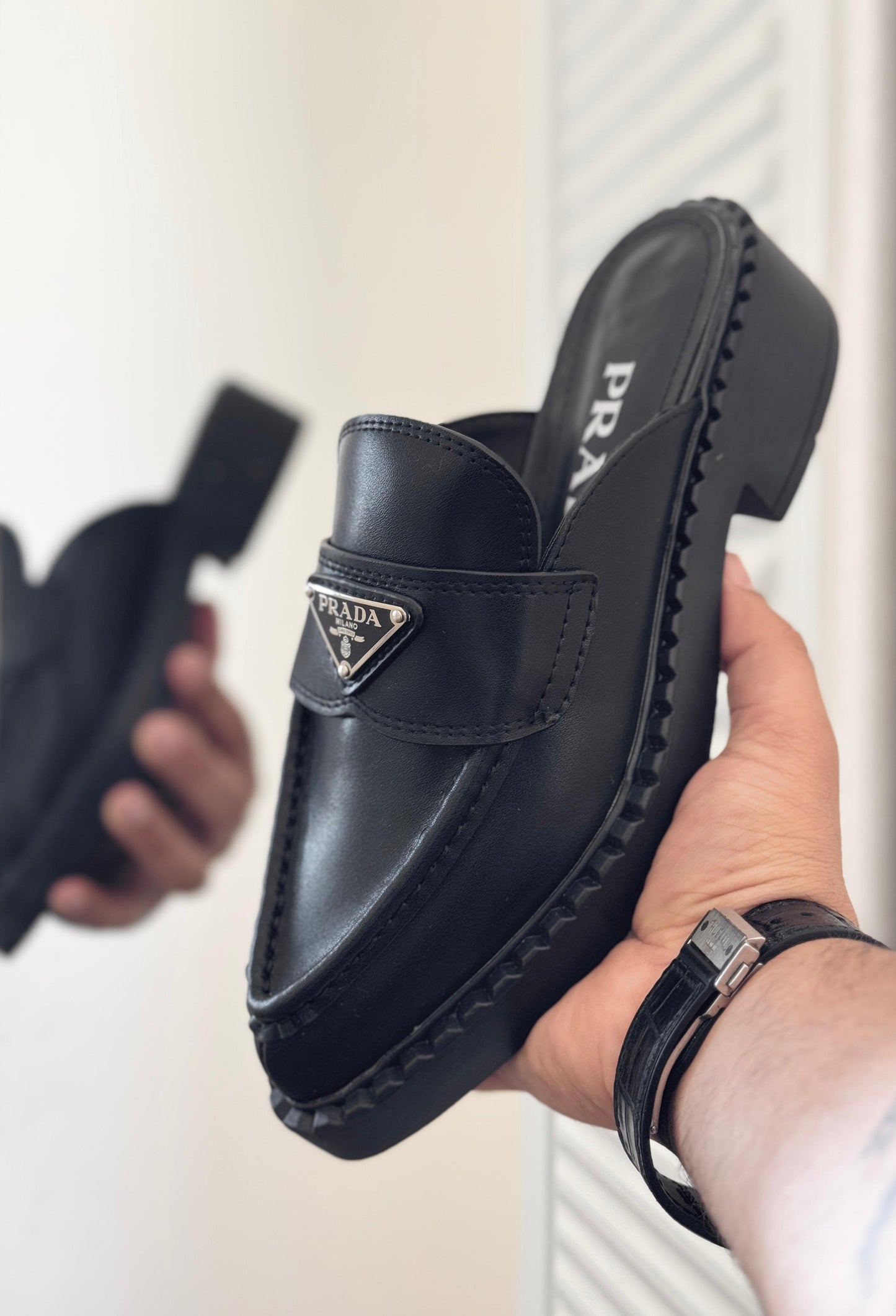 Prada mules
