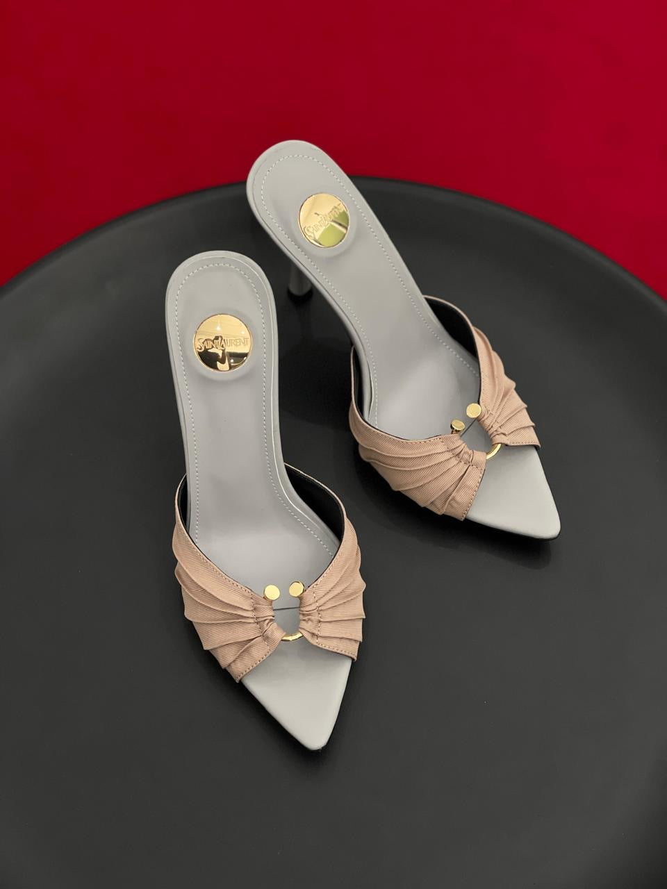 Ysl sandals heels