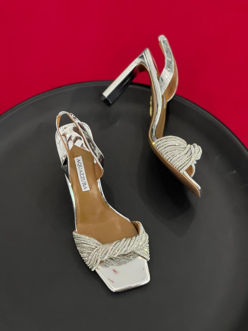 Aquazurra sandals heels