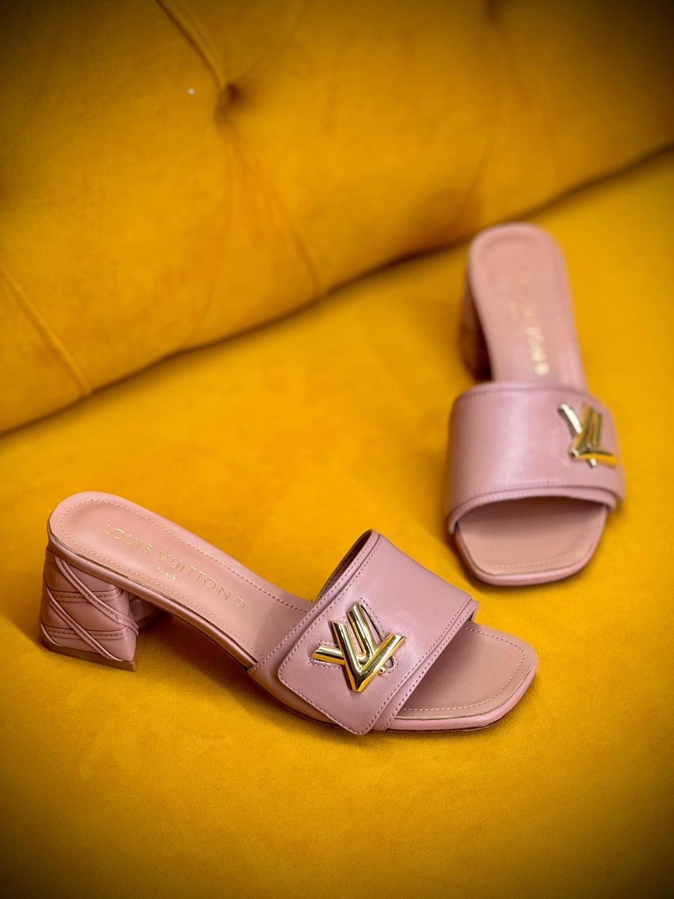 Lv sandals heels