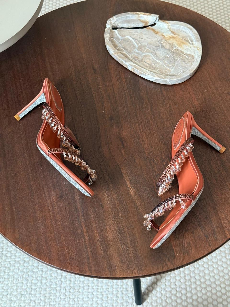 Rene caovilla sandals heels