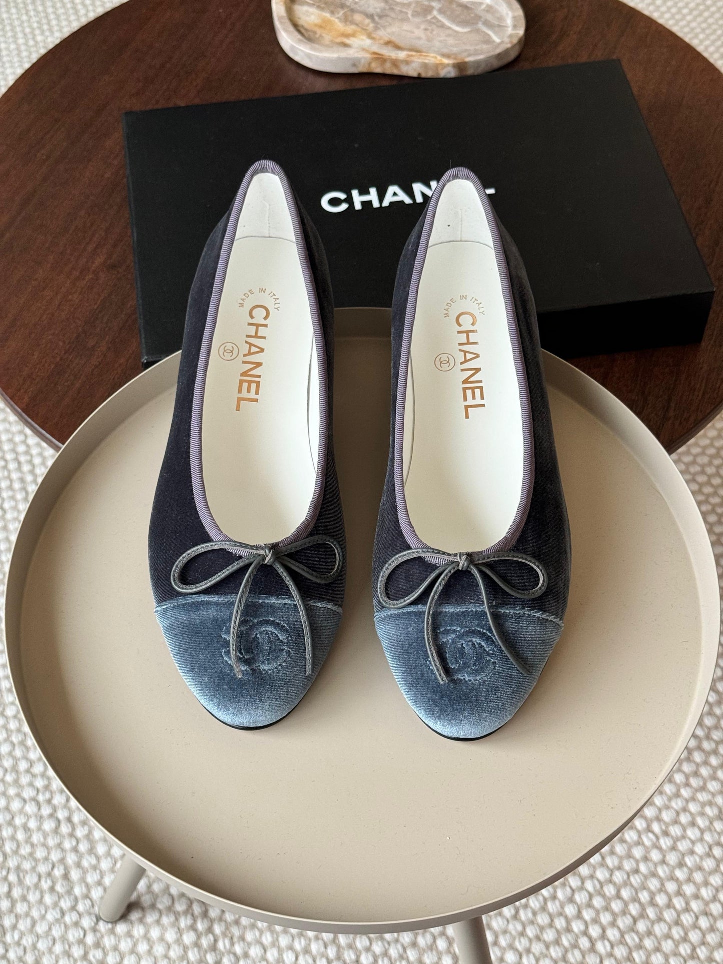 Chanel ballerina - suede