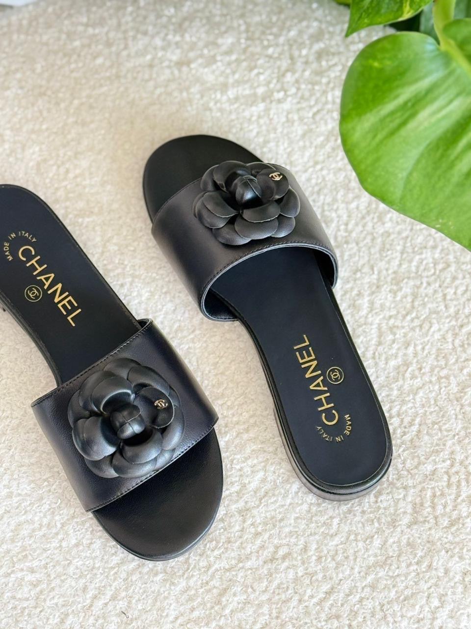 Chanel slippers & chanel sandals heels