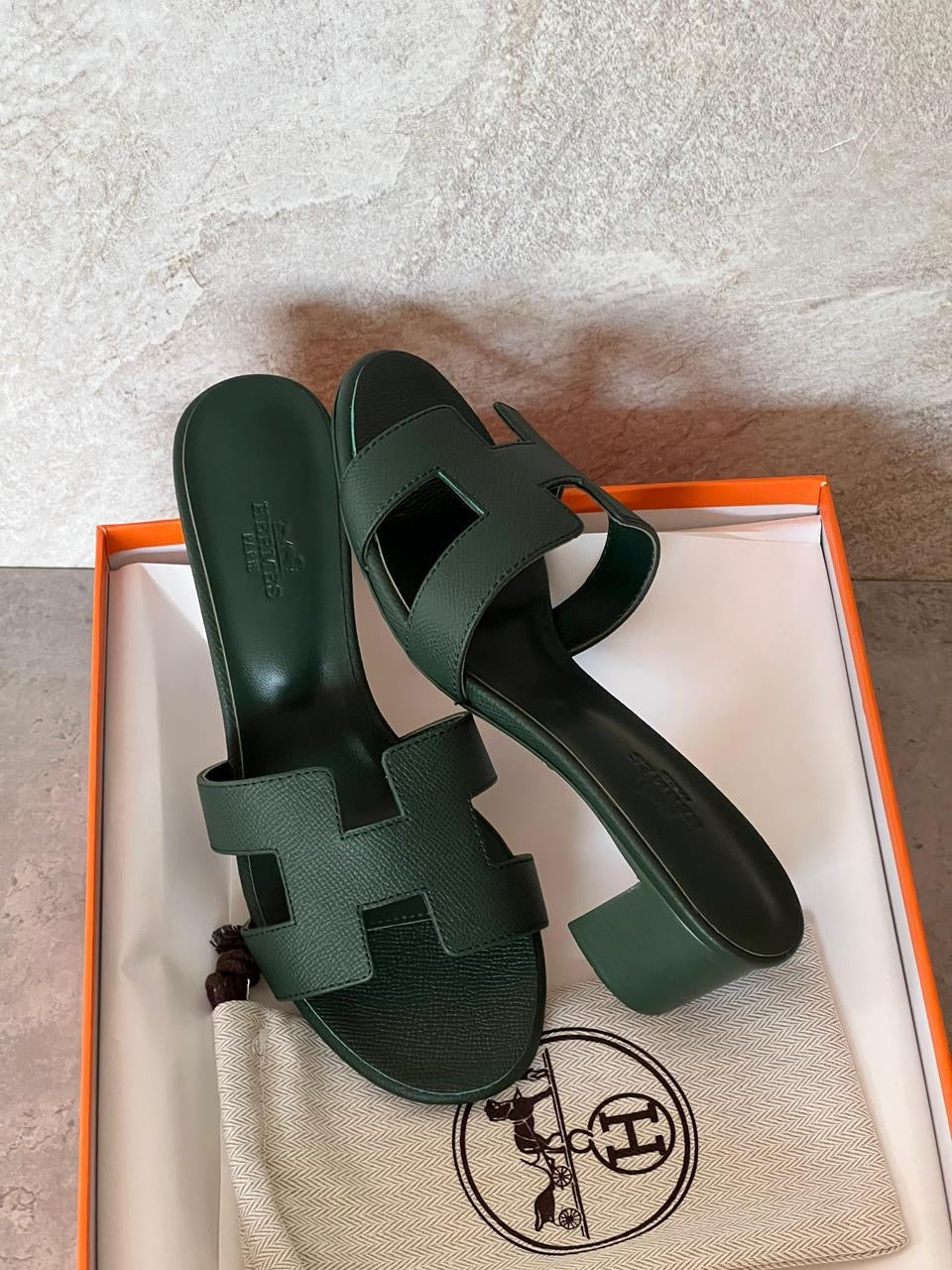Hermes sandals heels