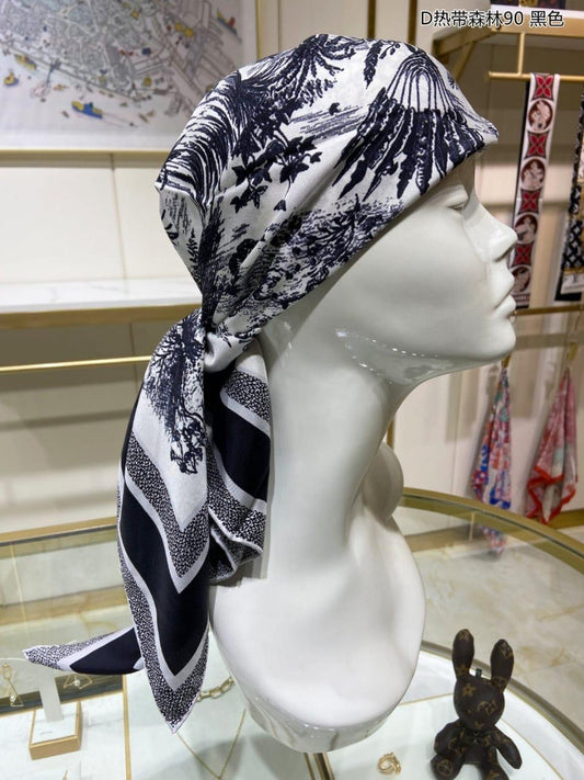 Scarf collection - head - 90x90 cm