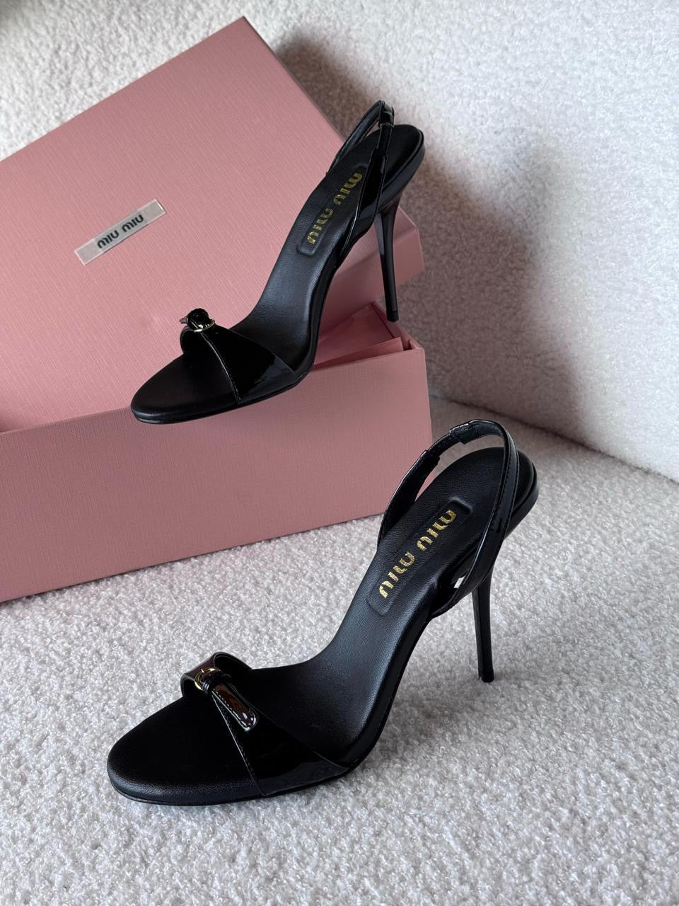 Miu miu sandals heels