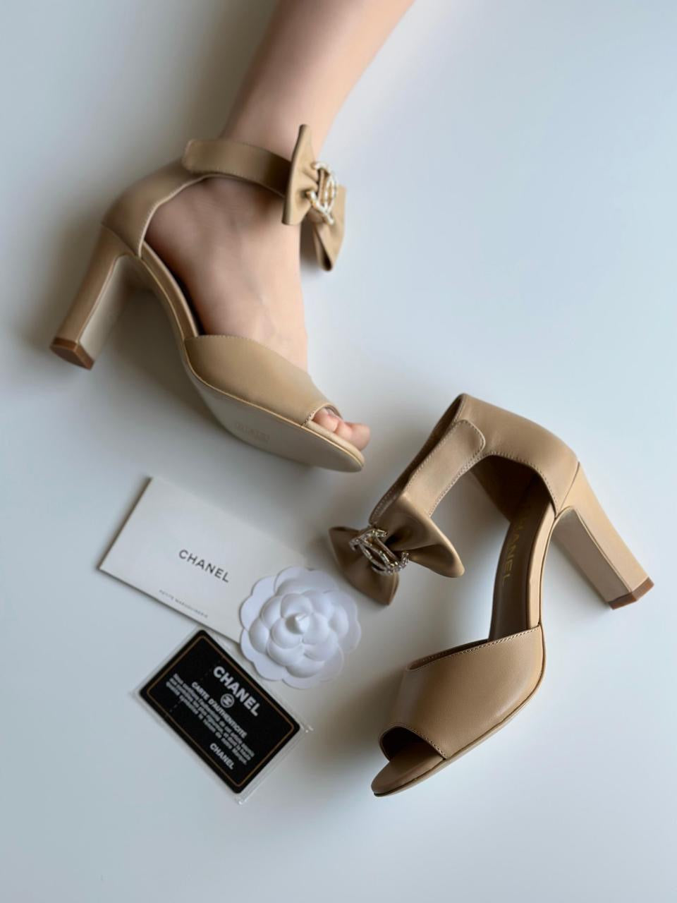 Chanel sandals heels