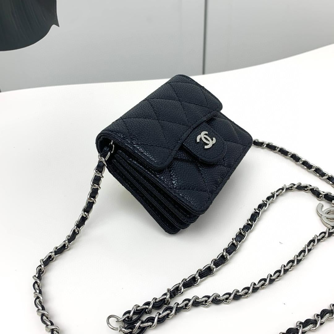Chanel belt - chain belt with wallet