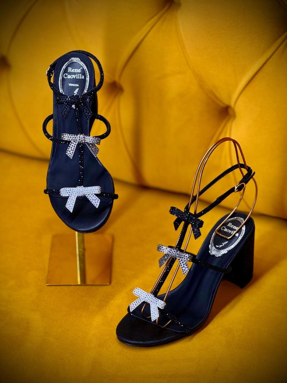 Rene caovilla sandals heels
