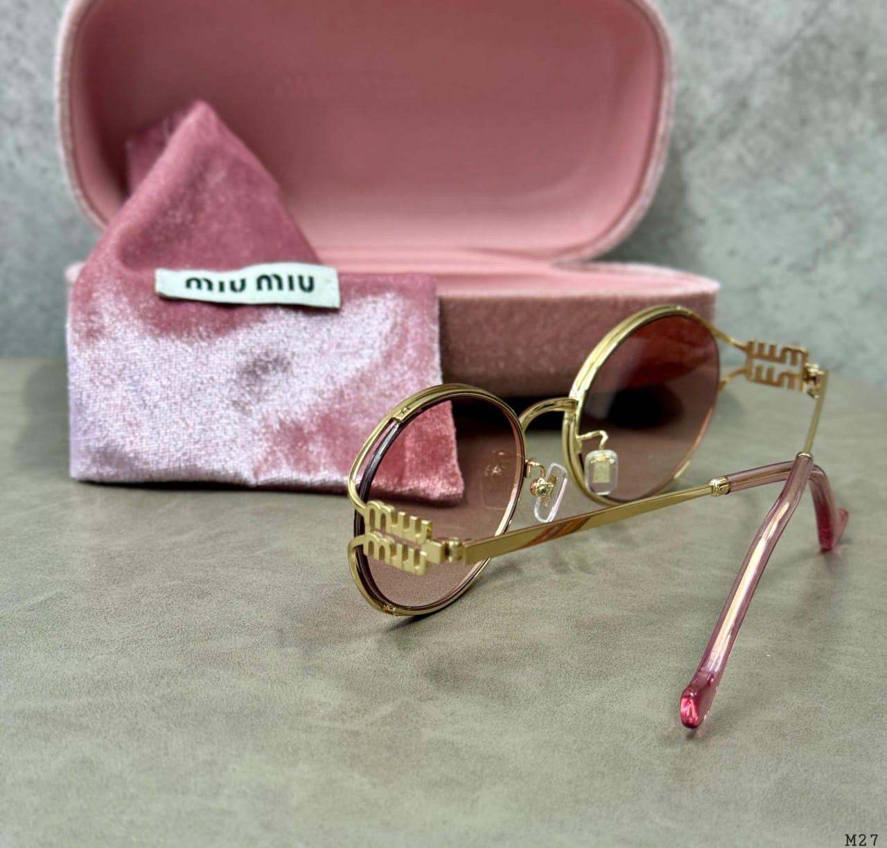Miu miu sunglasses pink
