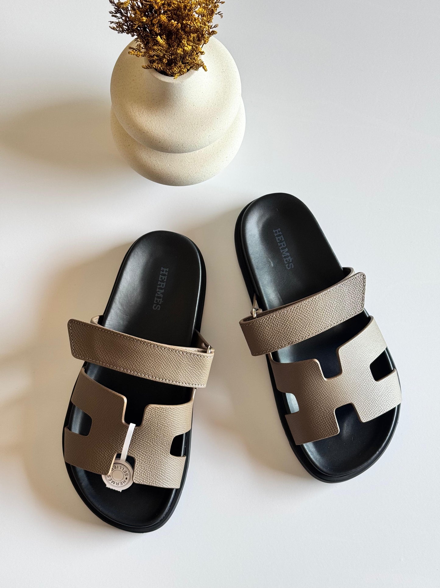 Hermes slipper - chypre