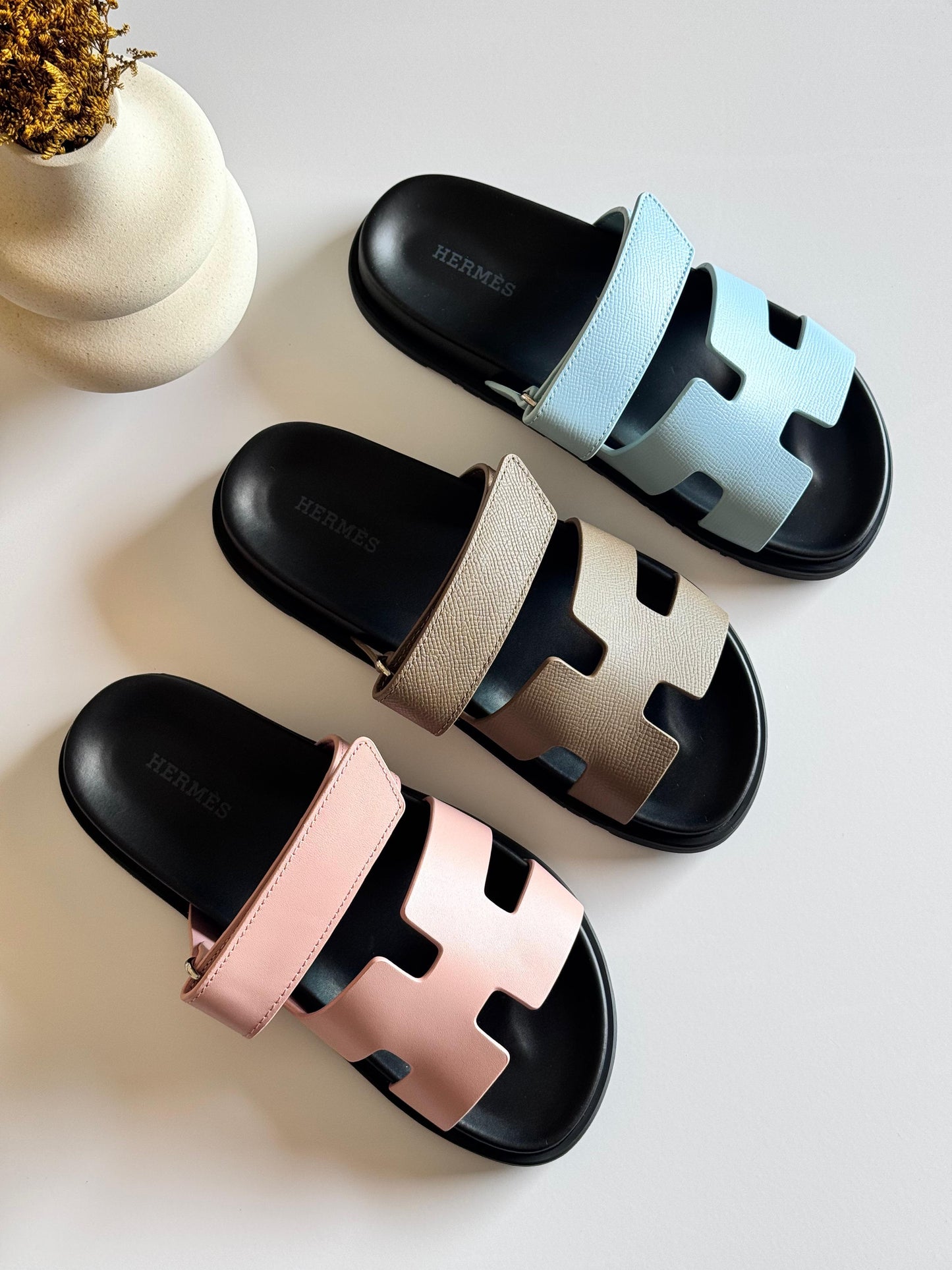 Hermes slipper - chypre