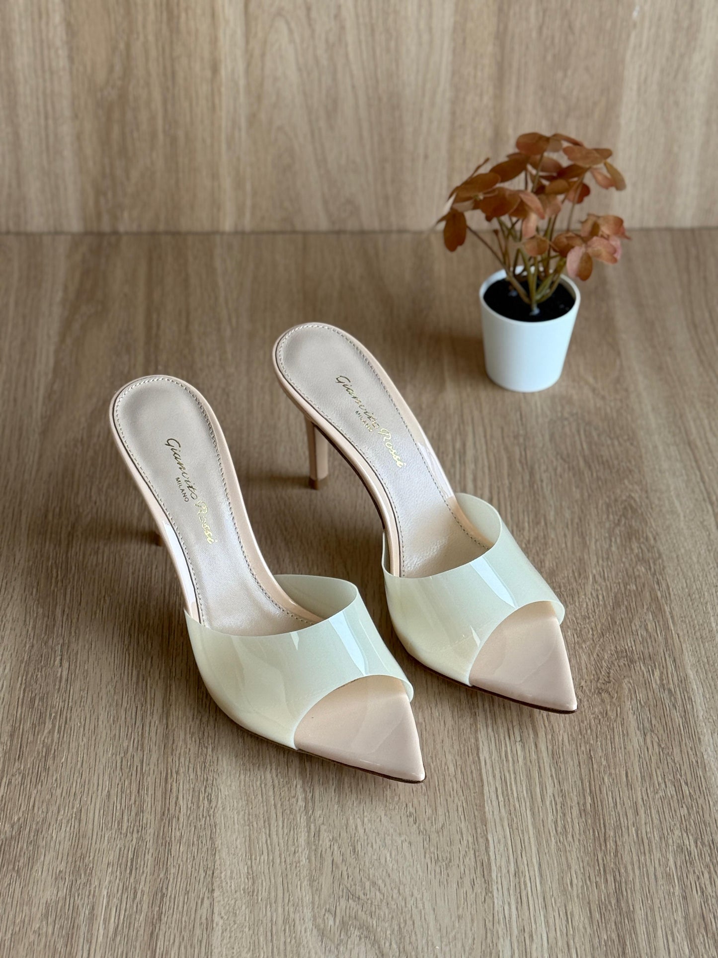 G rossi sandals heels - beige