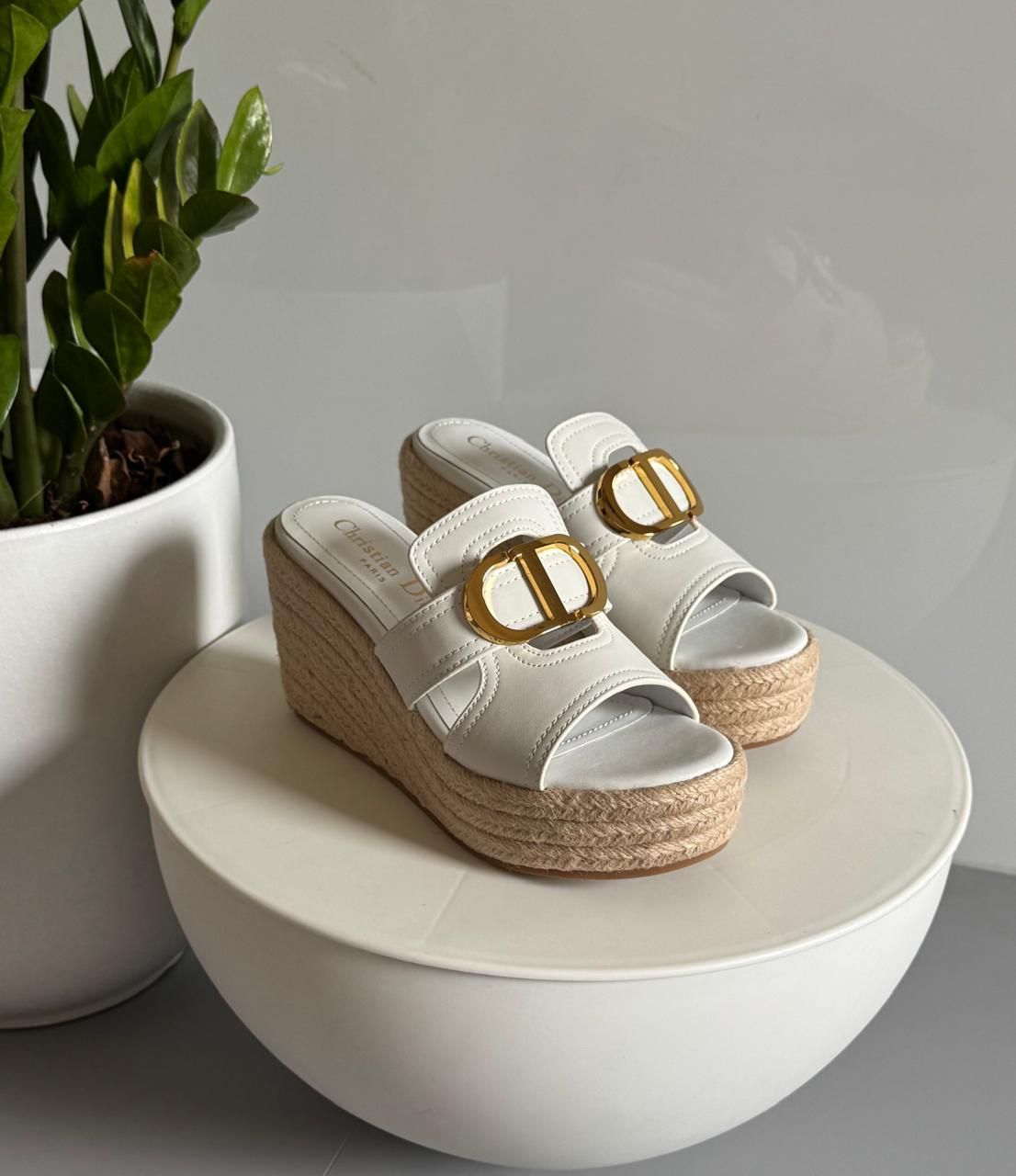 Dior sandals heels - wedges