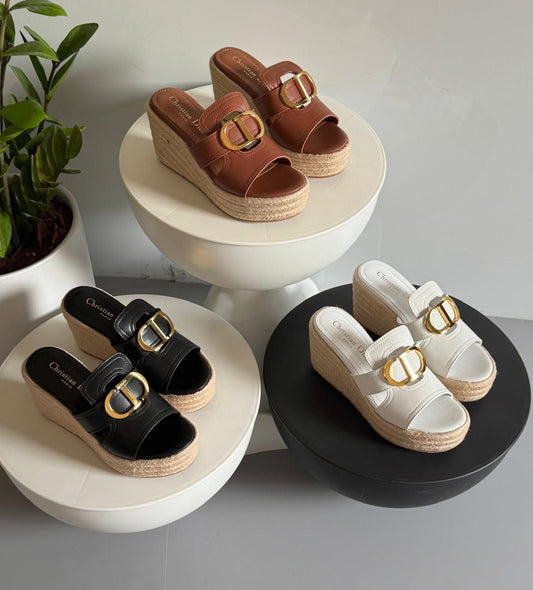 Dior sandals heels - wedges