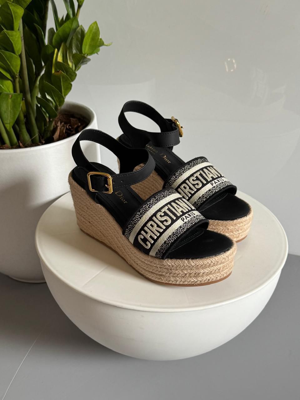 Dior sandals heels - wedges