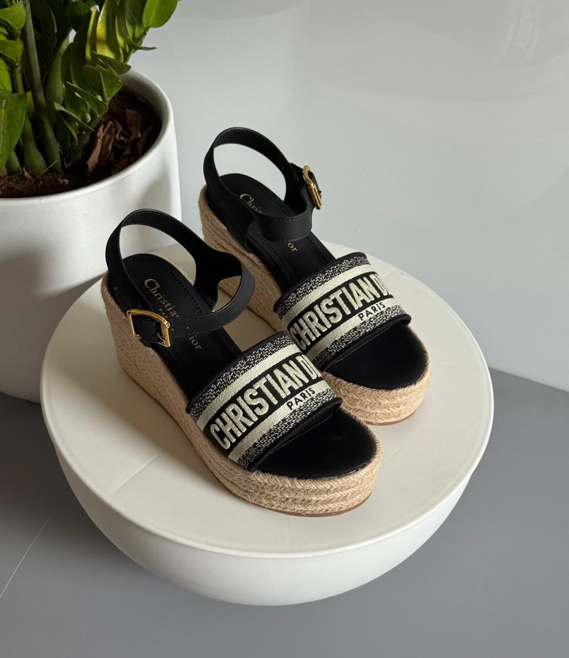 Dior sandals heels - wedges