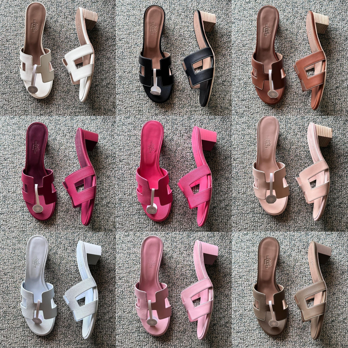 Hermes sandals heels