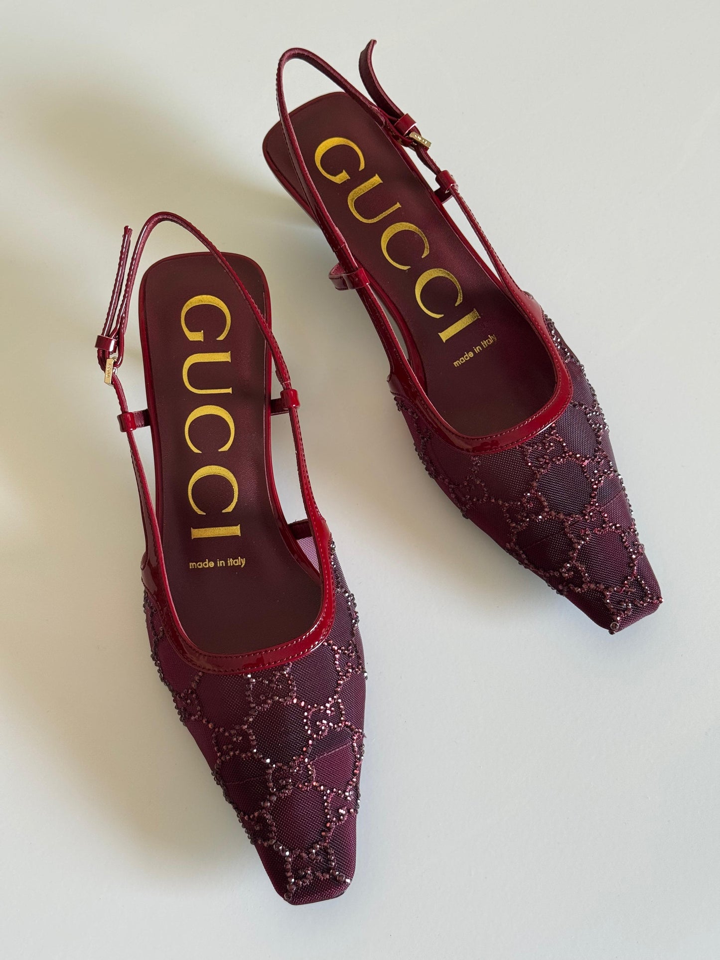 Gucc heels - low heels