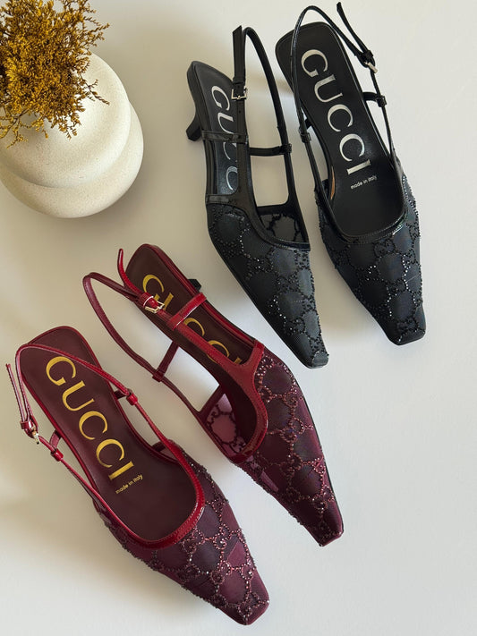 Gucc heels - low heels