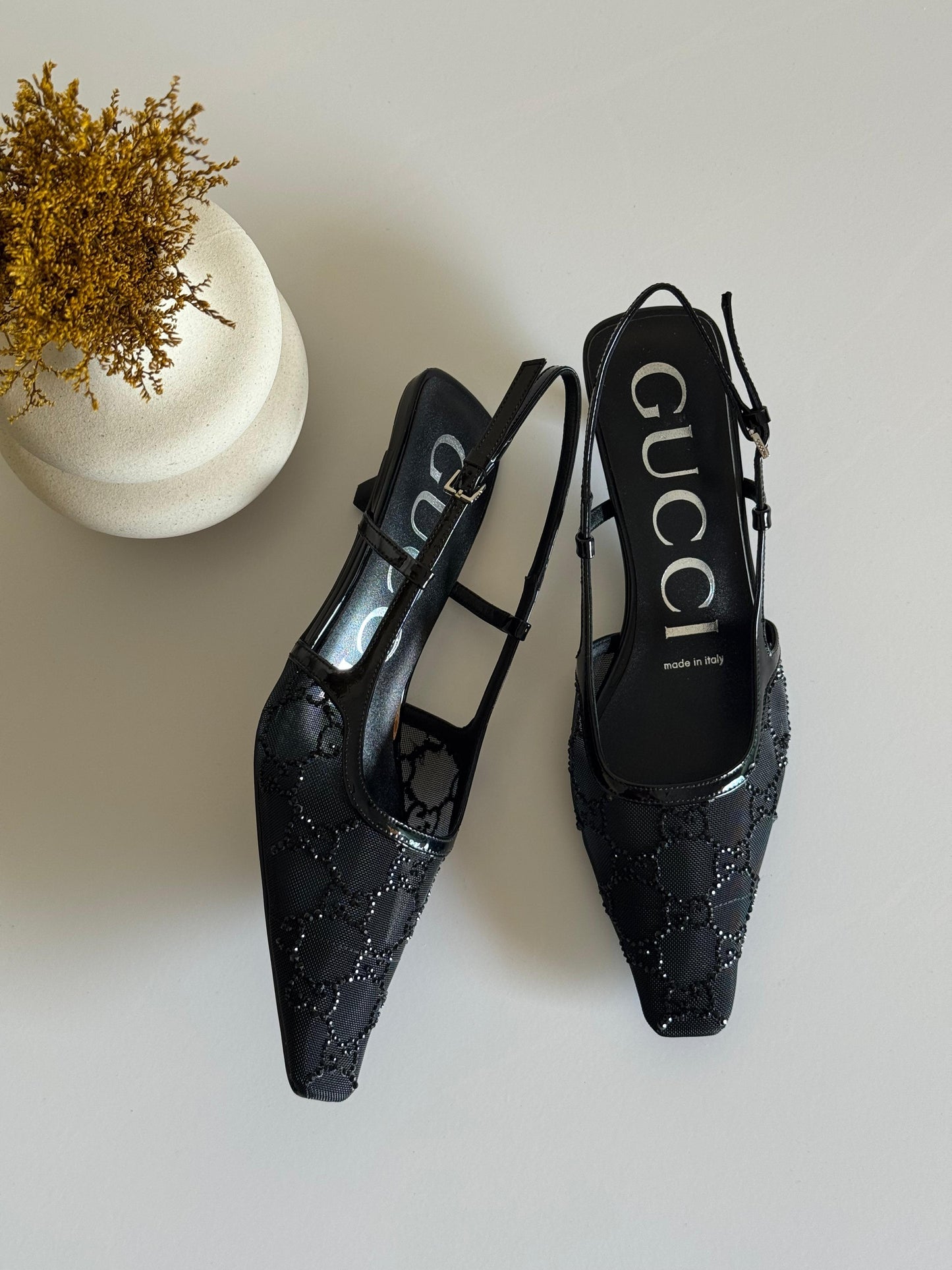 Gucc heels - low heels