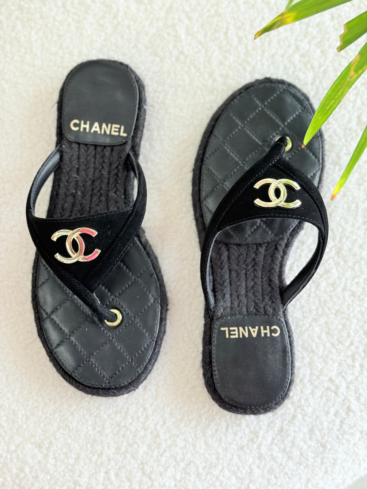 Chanel slippers