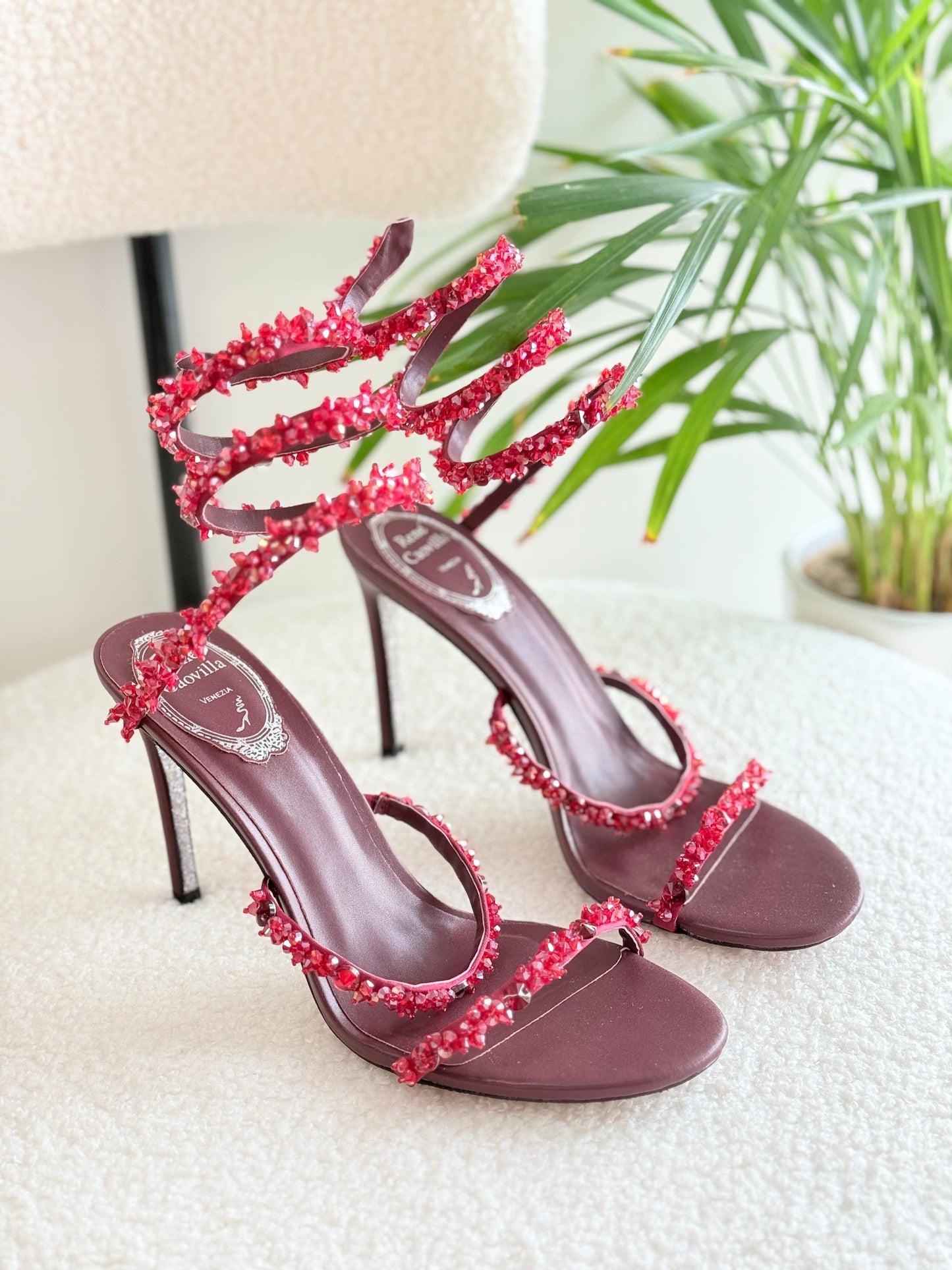 Rene caovilla sandals heels